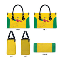Benin Football Leather Bag Go Champions Les Guepards - Wonder Print Shop