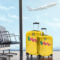 Benin Football Luggage Cover Go Champions Les Guepards - Wonder Print Shop