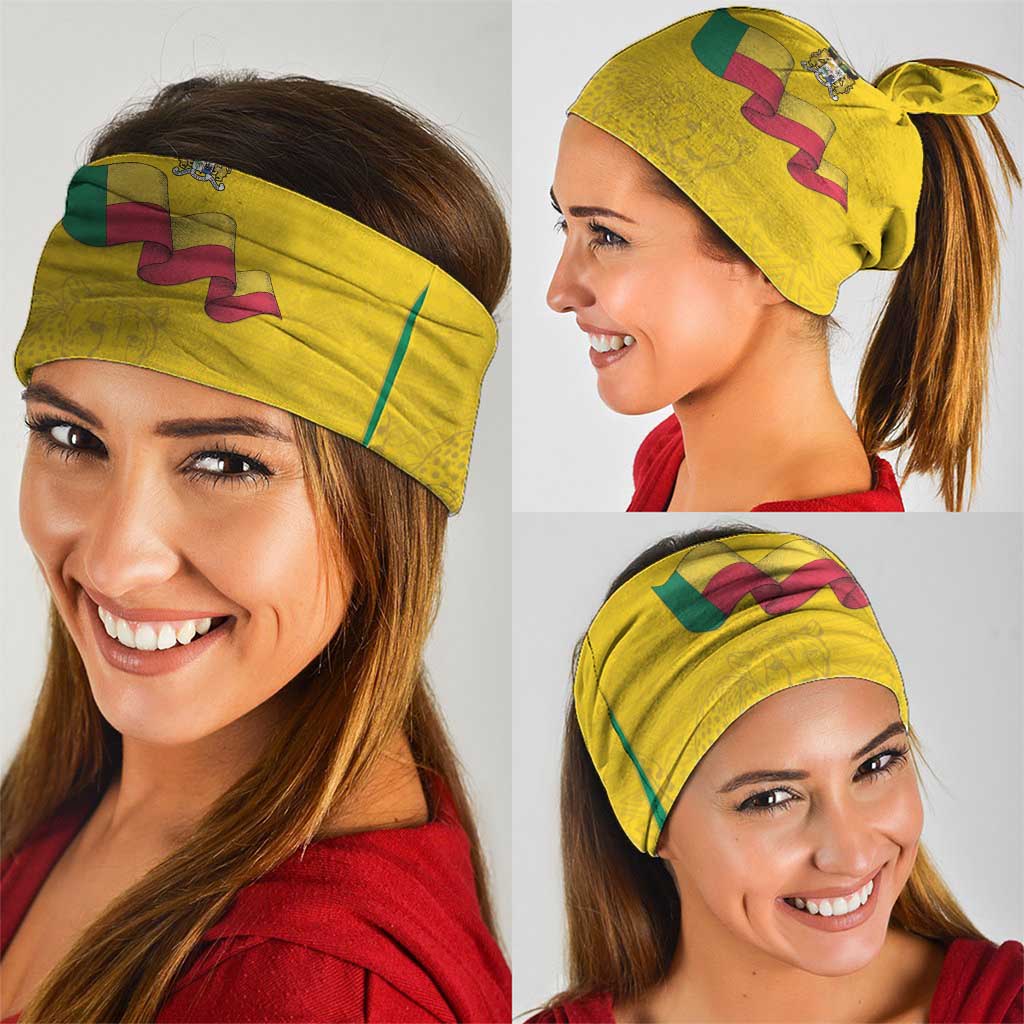 Benin Football Neck Gaiter Go Champions Les Guepards - Wonder Print Shop