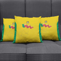 Benin Football Pillow Cover Go Champions Les Guepards - Wonder Print Shop