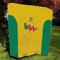 Benin Football Quilt Go Champions Les Guepards - Wonder Print Shop