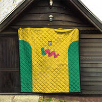 Benin Football Quilt Go Champions Les Guepards - Wonder Print Shop