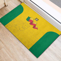 Benin Football Rubber Doormat Go Champions Les Guepards - Wonder Print Shop