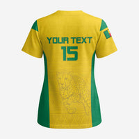 Custom Benin Football Scrub Top Go Champions Les Guepards - Wonder Print Shop