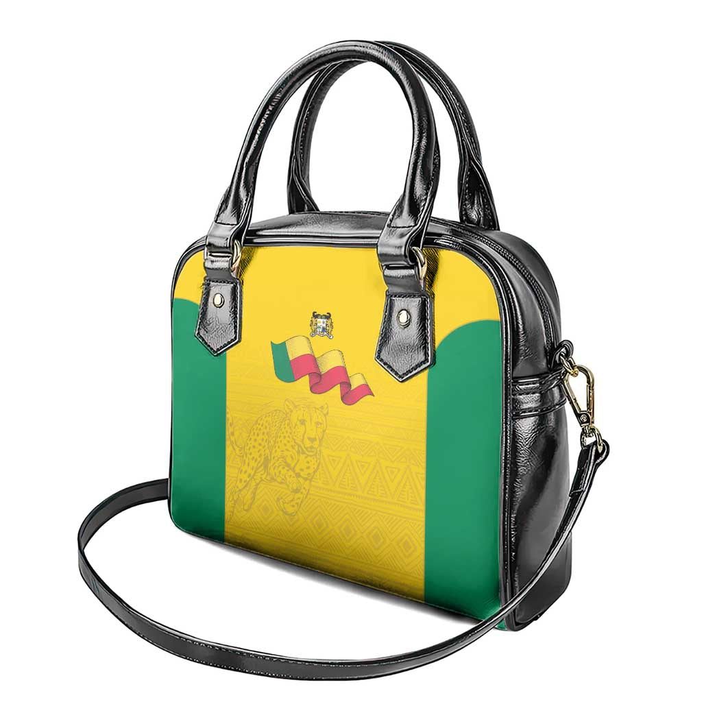 Benin Football Shoulder Handbag Go Champions Les Guepards - Wonder Print Shop