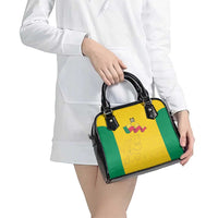 Benin Football Shoulder Handbag Go Champions Les Guepards - Wonder Print Shop