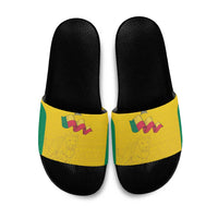 Benin Football Slide Sandals Go Champions Les Guepards - Wonder Print Shop