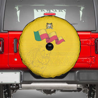 Benin Football Spare Tire Cover Go Champions Les Guepards - Wonder Print Shop