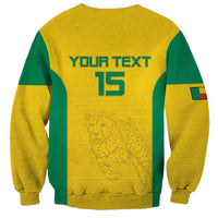Custom Benin Football Sweatshirt Go Champions Les Guepards - Wonder Print Shop