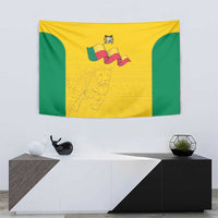 Benin Football Tapestry Go Champions Les Guepards - Wonder Print Shop