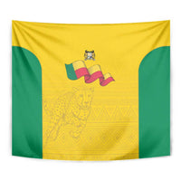 Benin Football Tapestry Go Champions Les Guepards - Wonder Print Shop