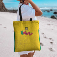 Benin Football Tote Bag Go Champions Les Guepards - Wonder Print Shop