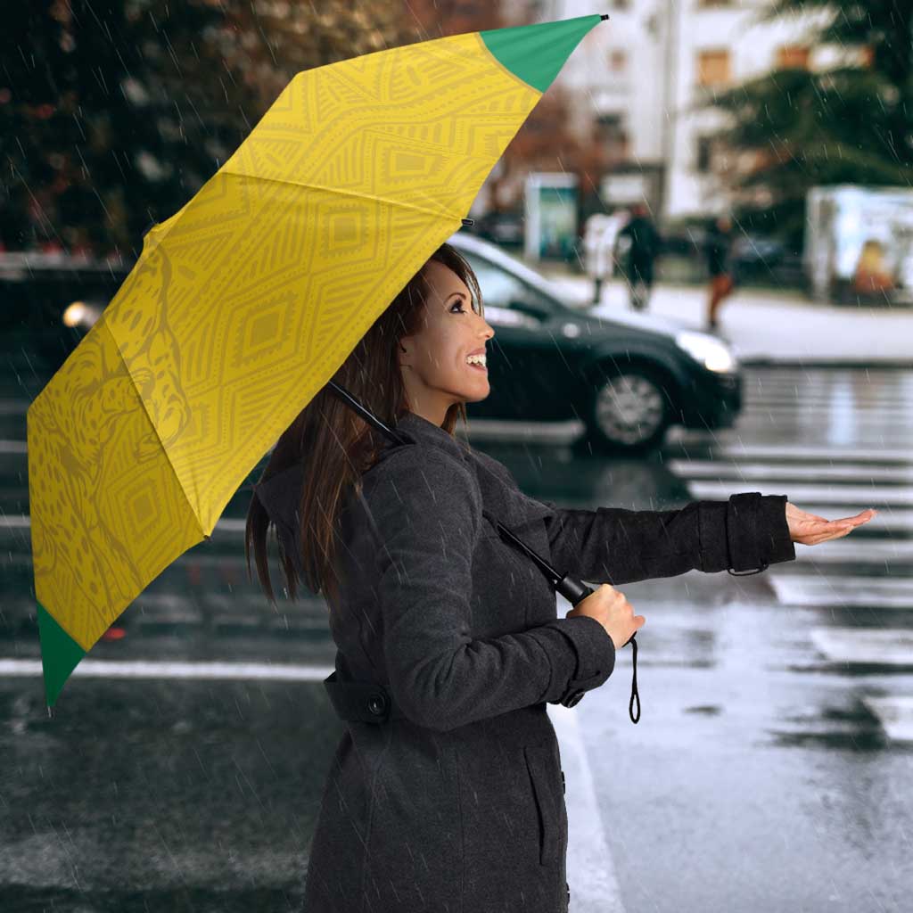 Benin Football Umbrella Go Champions Les Guepards - Wonder Print Shop