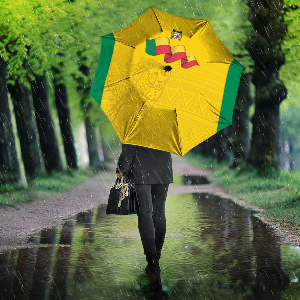 Benin Football Umbrella Go Champions Les Guepards - Wonder Print Shop