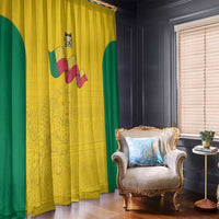 Benin Football Window Curtain Go Champions Les Guepards - Wonder Print Shop