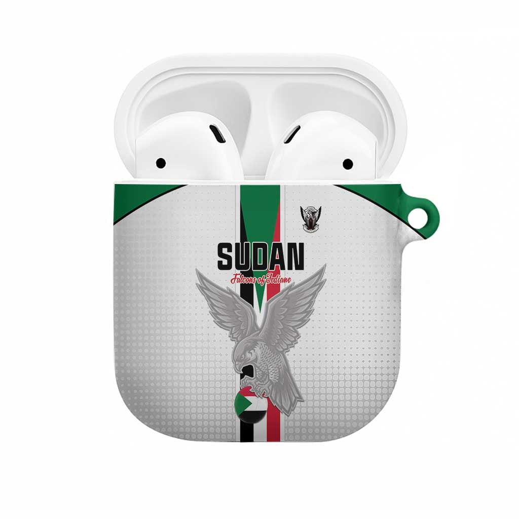 Sudan Football AirPods Case Go Champions Falcons of Jediane - Wonder Print Shop