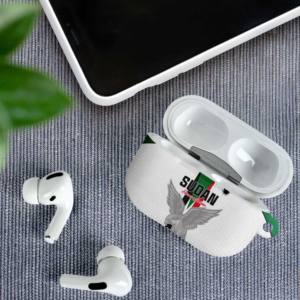 Sudan Football AirPods Case Go Champions Falcons of Jediane - Wonder Print Shop
