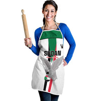 Sudan Football Apron Go Champions Falcons of Jediane - Wonder Print Shop