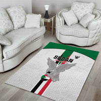 Sudan Football Area Rug Go Champions Falcons of Jediane - Wonder Print Shop