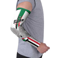 Custom Sudan Football Arm Sleeves Go Champions Falcons of Jediane - Wonder Print Shop