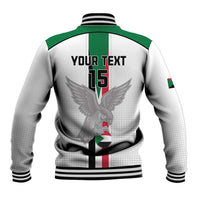 Custom Sudan Football Baseball Jacket Go Champions Falcons of Jediane - Wonder Print Shop