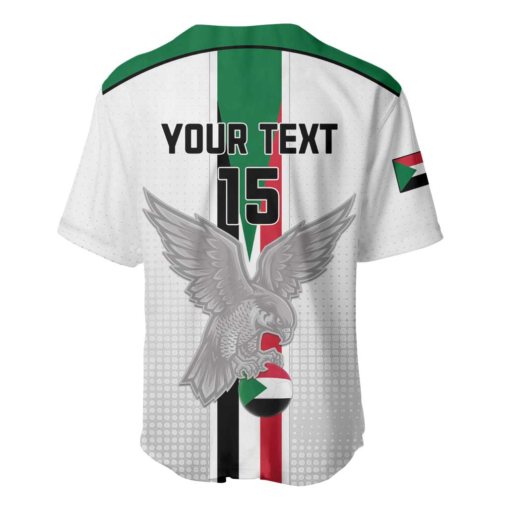 Custom Sudan Football Baseball Jersey Go Champions Falcons of Jediane - Wonder Print Shop