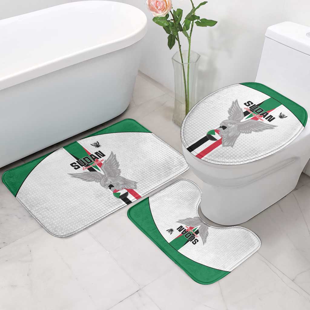 Sudan Football Bathroom Set Go Champions Falcons of Jediane - Wonder Print Shop