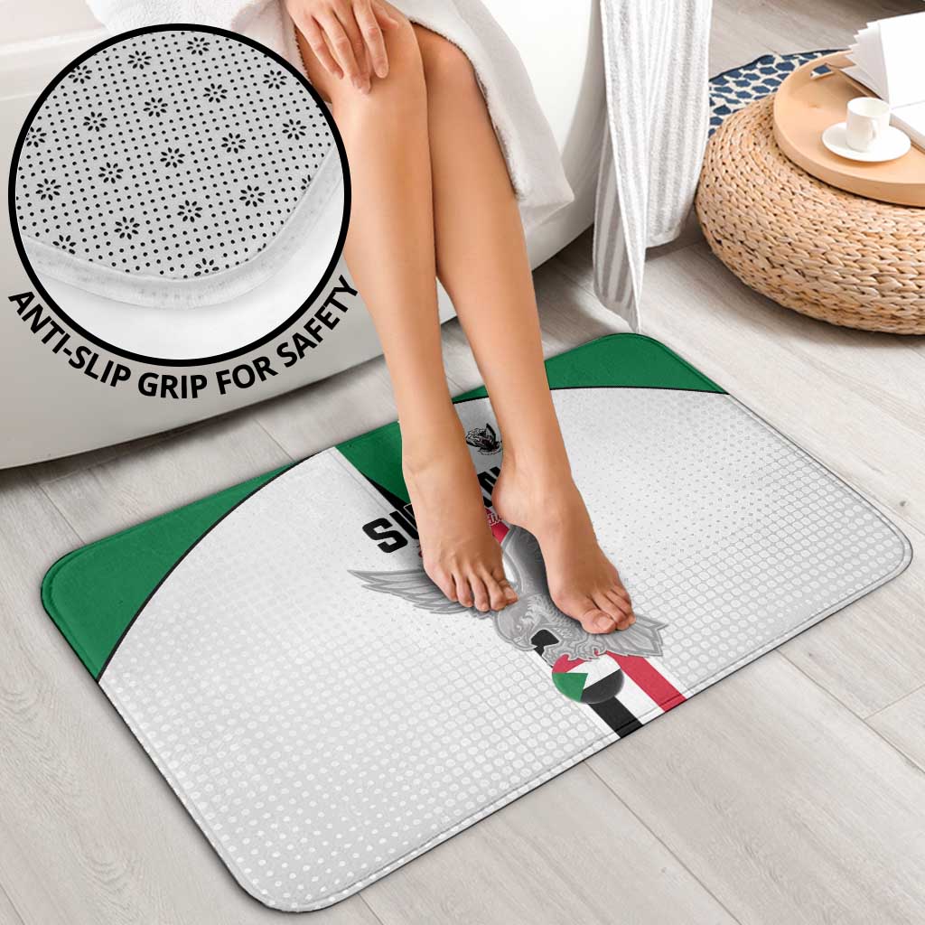Sudan Football Bathroom Set Go Champions Falcons of Jediane - Wonder Print Shop