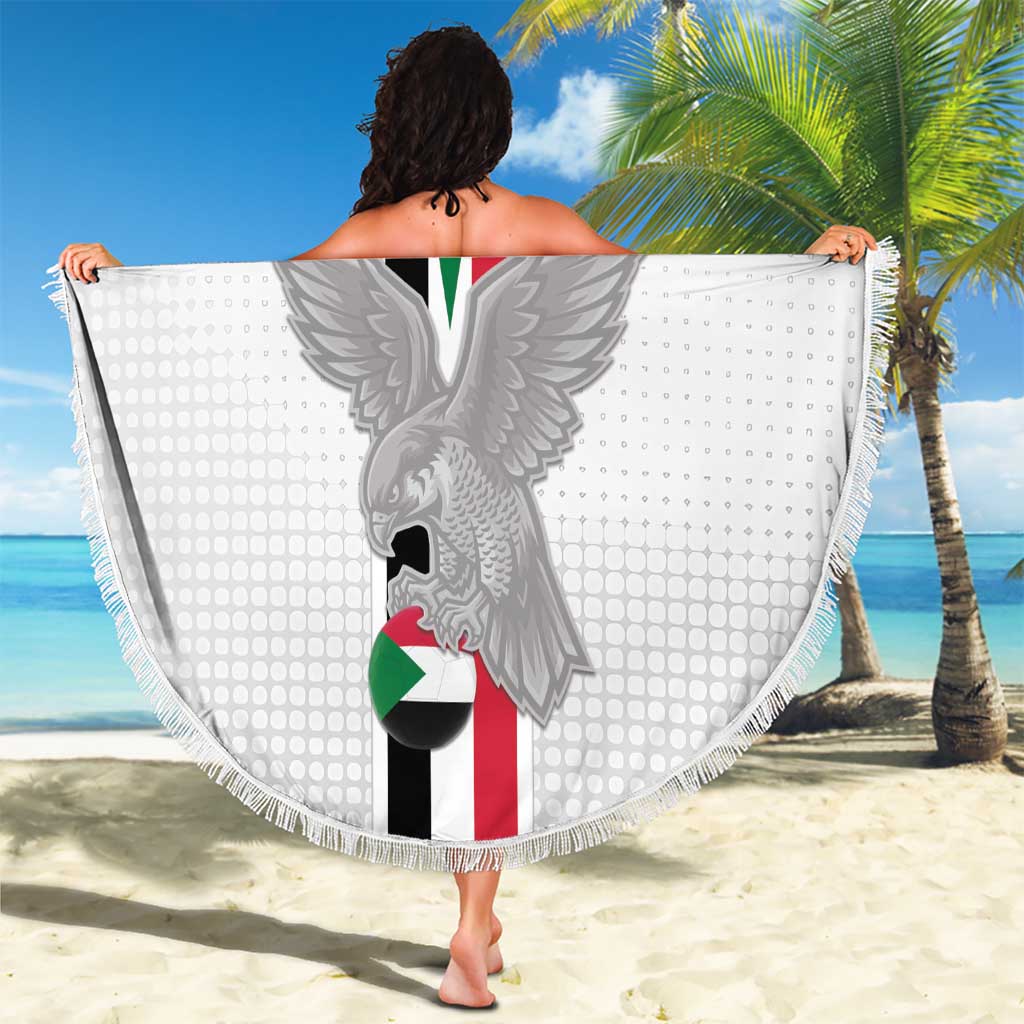 Sudan Football Beach Blanket Go Champions Falcons of Jediane - Wonder Print Shop