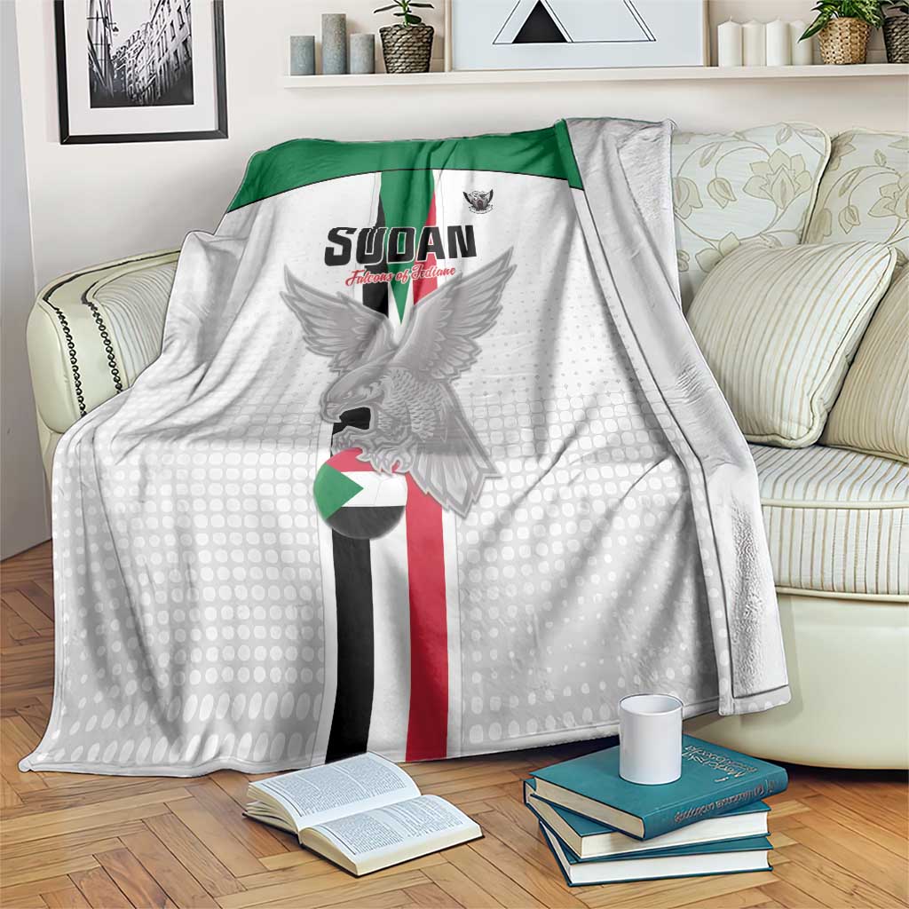 Sudan Football Blanket Go Champions Falcons of Jediane - Wonder Print Shop