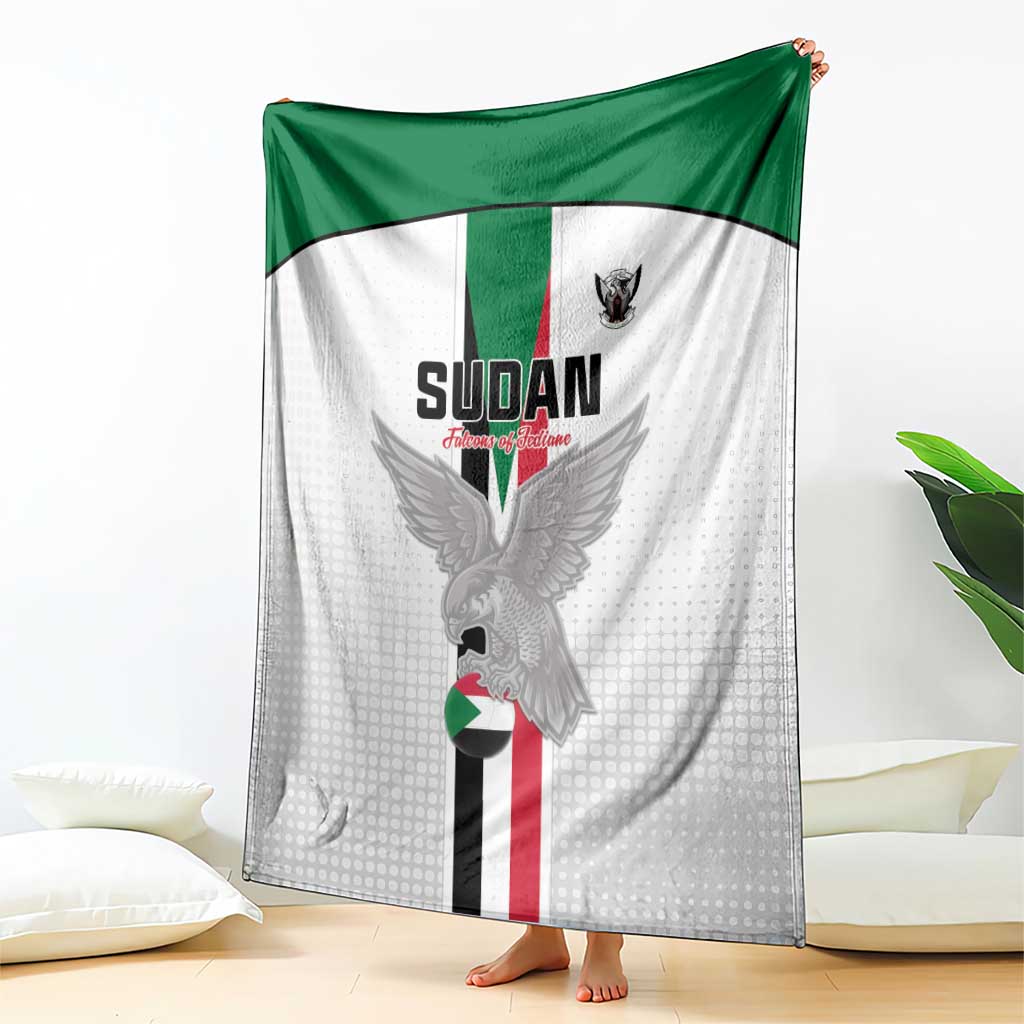 Sudan Football Blanket Go Champions Falcons of Jediane - Wonder Print Shop