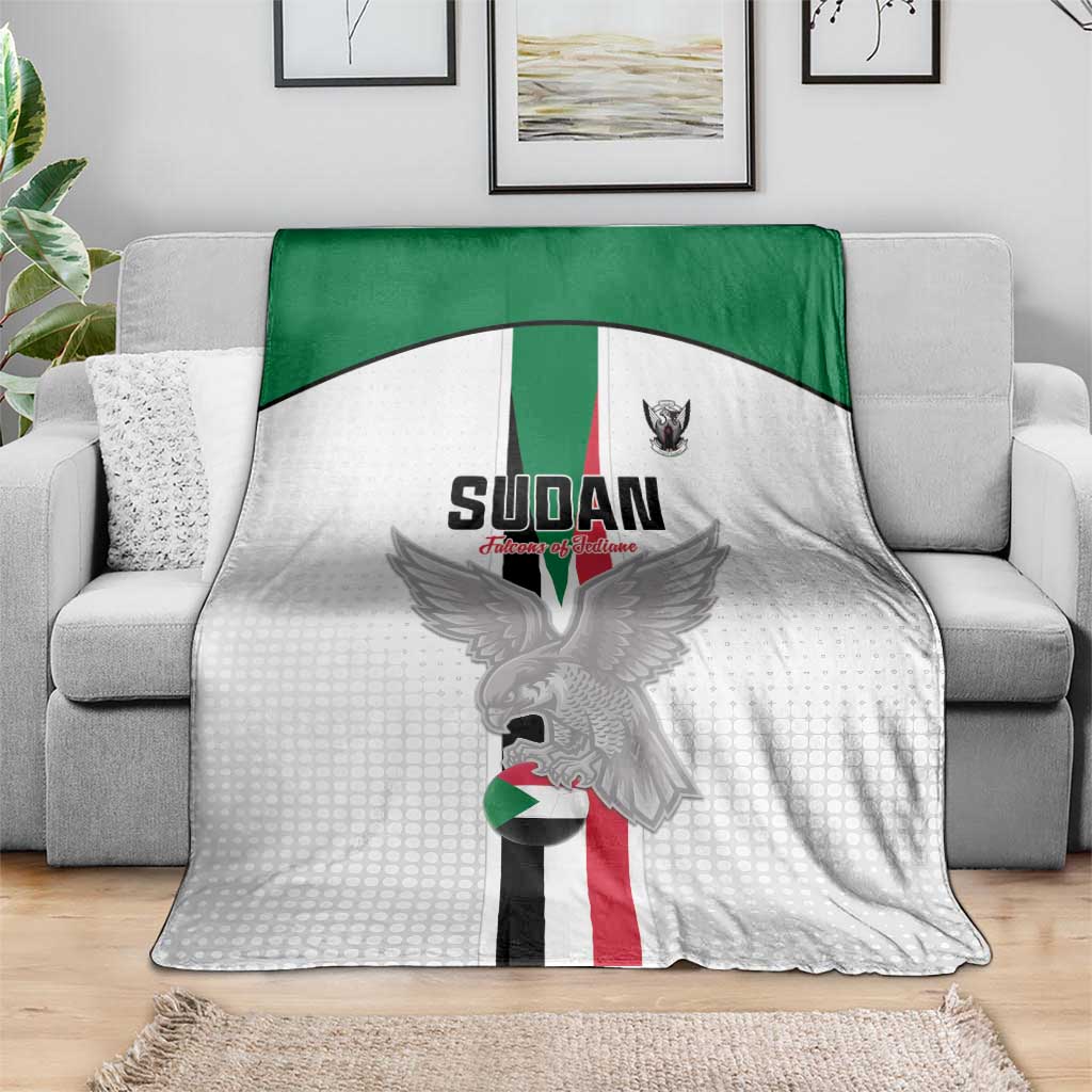Sudan Football Blanket Go Champions Falcons of Jediane - Wonder Print Shop