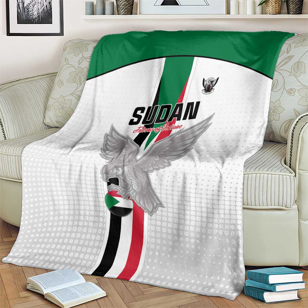 Sudan Football Blanket Go Champions Falcons of Jediane - Wonder Print Shop
