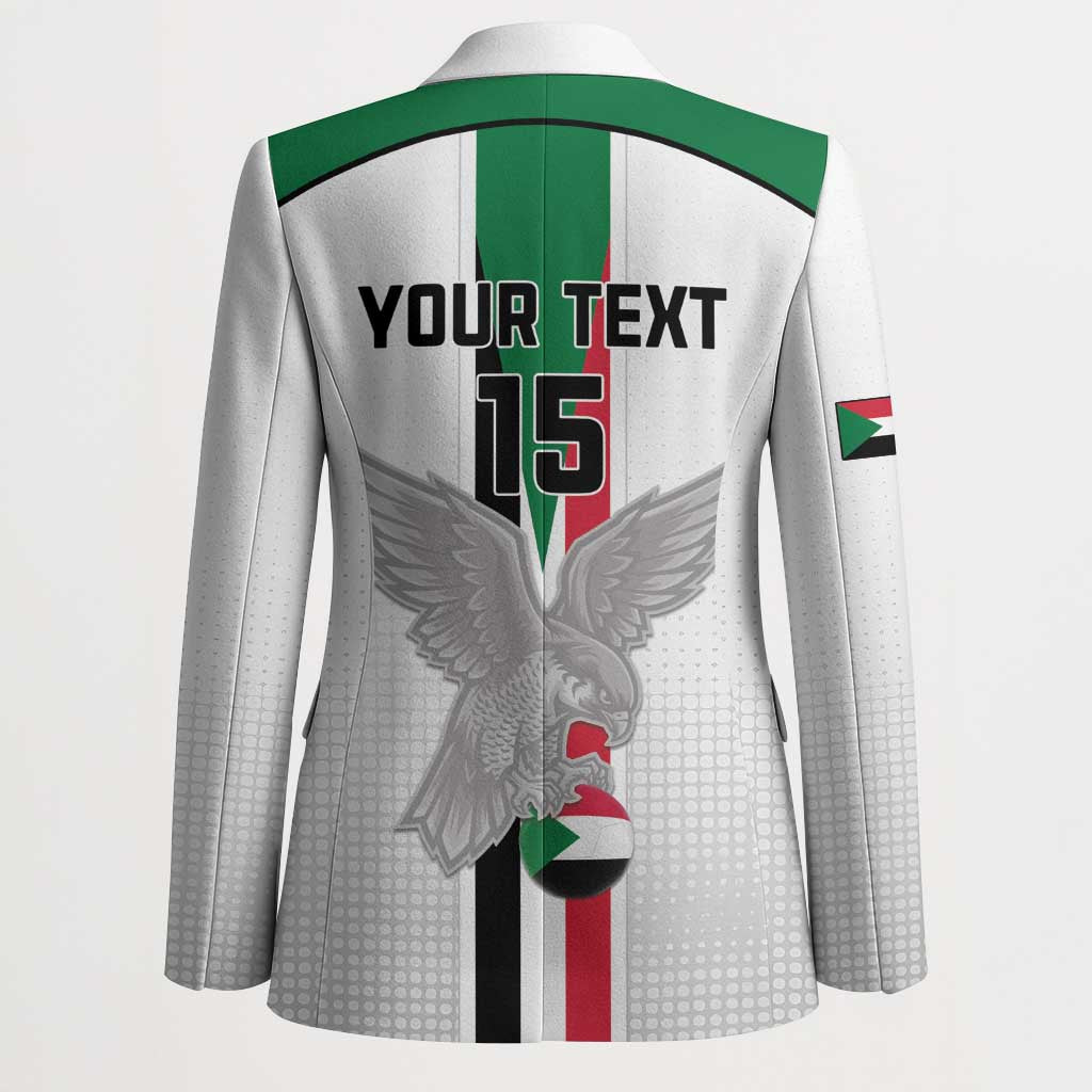 Custom Sudan Football Blazer Go Champions Falcons of Jediane - Wonder Print Shop