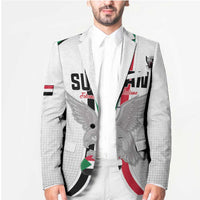 Custom Sudan Football Blazer Go Champions Falcons of Jediane - Wonder Print Shop