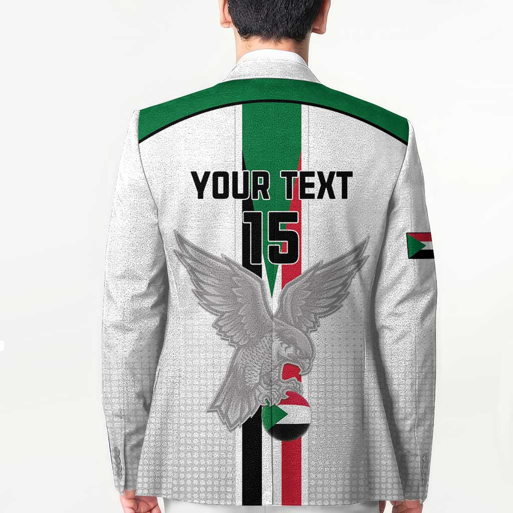 Custom Sudan Football Blazer Go Champions Falcons of Jediane - Wonder Print Shop