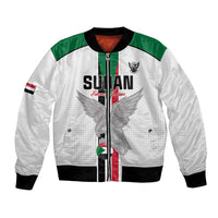 Custom Sudan Football Bomber Jacket Go Champions Falcons of Jediane - Wonder Print Shop
