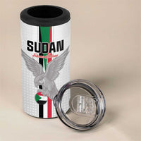 Custom Sudan Football 4 in 1 Can Cooler Tumbler Go Champions Falcons of Jediane - Wonder Print Shop