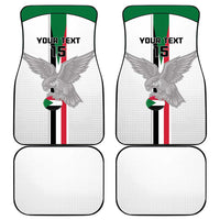Custom Sudan Football Car Mats Go Champions Falcons of Jediane - Wonder Print Shop