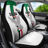 Sudan Football Car Seat Cover Go Champions Falcons of Jediane - Wonder Print Shop