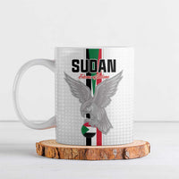 Custom Sudan Football Ceramic Mug Go Champions Falcons of Jediane - Wonder Print Shop