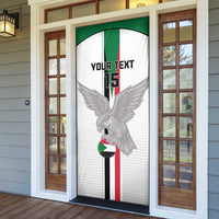 Custom Sudan Football Door Cover Go Champions Falcons of Jediane - Wonder Print Shop