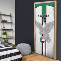 Custom Sudan Football Door Cover Go Champions Falcons of Jediane - Wonder Print Shop