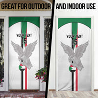 Custom Sudan Football Door Cover Go Champions Falcons of Jediane - Wonder Print Shop