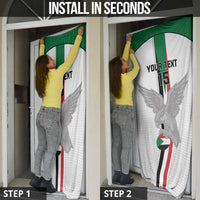 Custom Sudan Football Door Cover Go Champions Falcons of Jediane - Wonder Print Shop