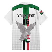 Custom Sudan Football Family Matching Puletasi and Hawaiian Shirt Go Champions Falcons of Jediane - Wonder Print Shop