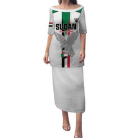 Custom Sudan Football Family Matching Puletasi and Hawaiian Shirt Go Champions Falcons of Jediane - Wonder Print Shop