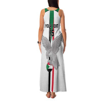 Custom Sudan Football Family Matching Tank Maxi Dress and Hawaiian Shirt Go Champions Falcons of Jediane - Wonder Print Shop