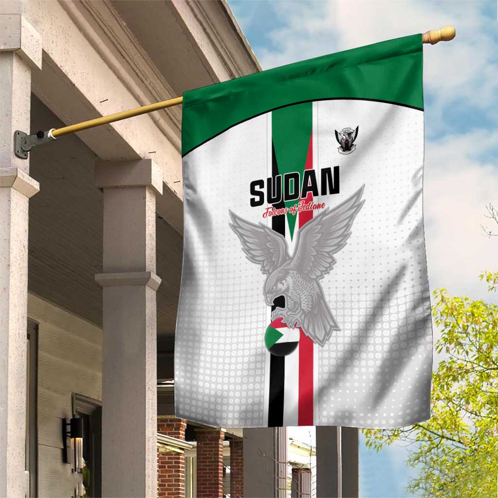Sudan Football Garden Flag Go Champions Falcons of Jediane - Wonder Print Shop