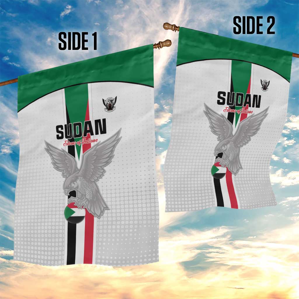 Sudan Football Garden Flag Go Champions Falcons of Jediane - Wonder Print Shop
